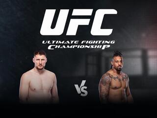 Смешанные единоборства. UFC. Александр Волков против Грега Харди. Трансляция из Москвы