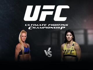 Смешанные единоборства. UFC. Холли Холм против Кетлин Виеры. Трансляция из США