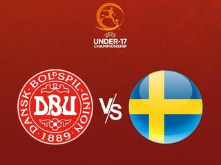 Чемпионат Европы среди юношей (U-17). Дания - Швеция