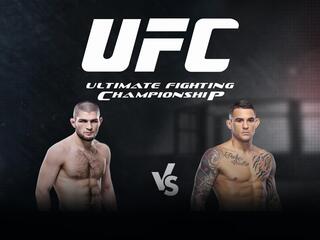 Смешанные единоборства. UFC. Хабиб Нурмагомедов против Дастина Порье. Трансляция из ОАЭ