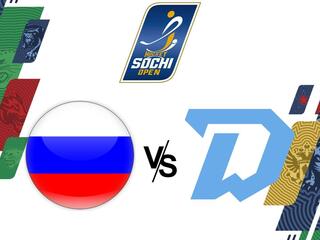 "Лига Ставок Sochi Hockey Open". Сборная России - "Динамо" (Минск)