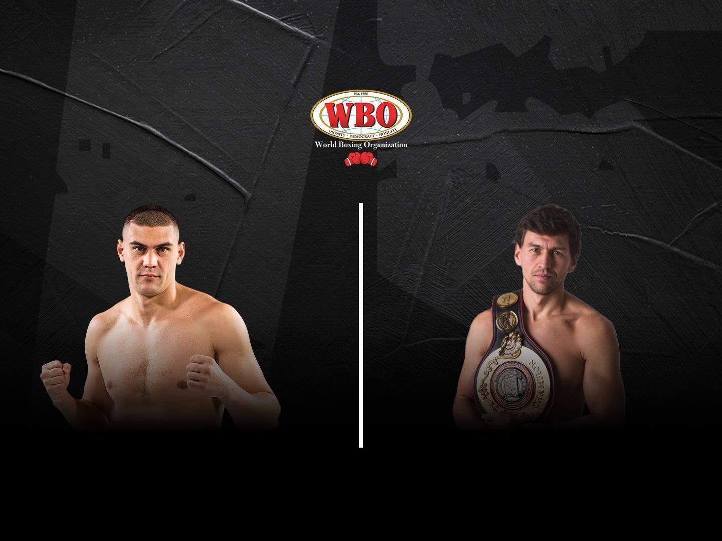 10-раундовый бой в первом тяжелом весе ( до 90,7 кг) за титул WBO Inter-Continental. Евгений Тищенко (Россия) - Исса Акбербаев (Казахстан)