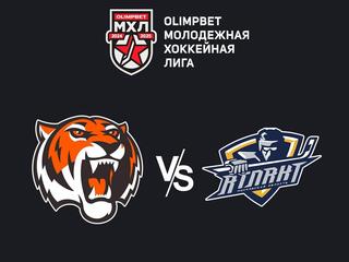 Olimpbet Чемпионат МХЛ. "Амурские Тигры" - СМО МХК "Атлант"