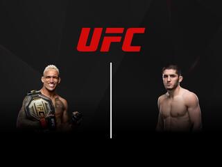 Смешанные единоборства. UFC. Чарльз Оливейра против Ислама Махачева. Трансляция из ОАЭ