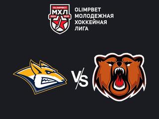 OLIMPBET Чемпионат МХЛ. "Стальные Лисы - Кузнецкие Медведи"