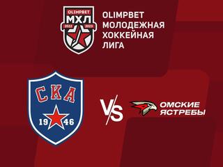 Чемпионат МХЛ. Плей-офф. 1/2 финала. "СКА-1946" -"Омские Ястребы". 3-й матч