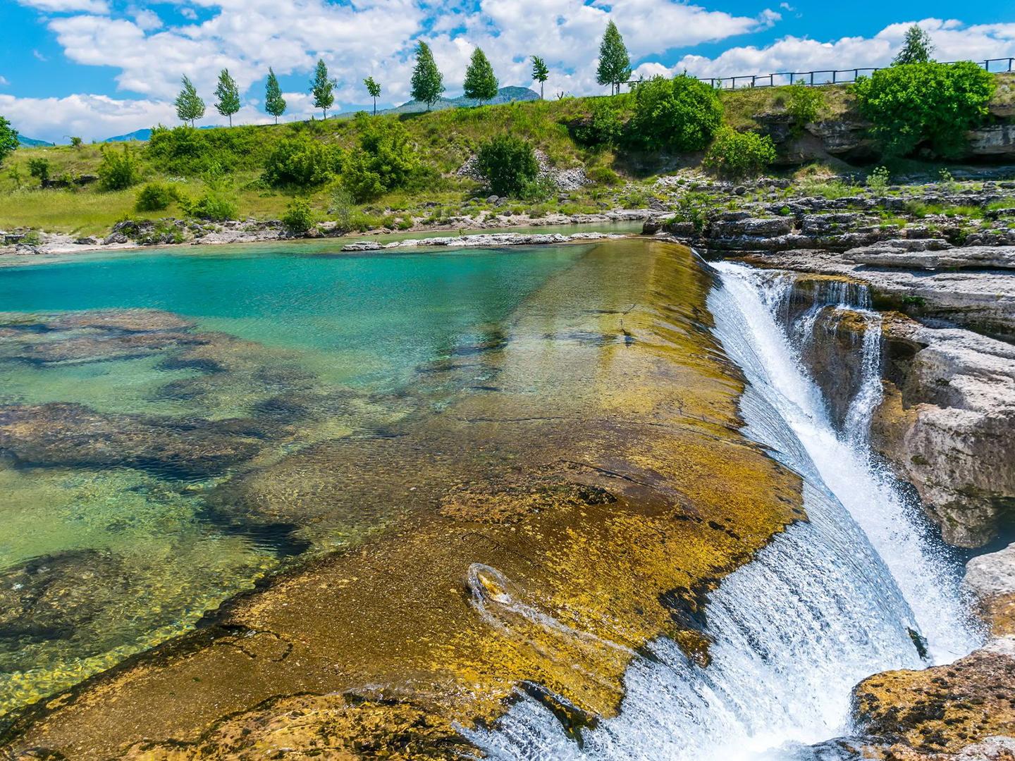 Водопад Черногория