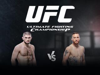 Смешанные единоборства. UFC. Хабиб Нурмагомедов против Джастина Гейджи. Трансляция из ОАЭ