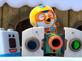 Пингвинёнок Пороро. Нападение монстров