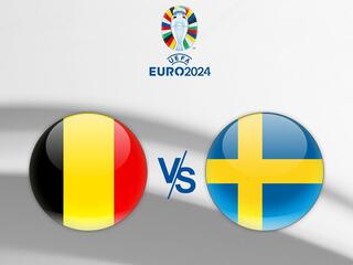 Футбол. Чемпионат Европы-2024. Отборочный турнир. Бельгия - Швеция