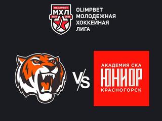 OLIMPBET Чемпионат МХЛ. "Амурские Тигры" - "СКА-Юниор"