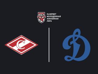 Хоккей. Olimpbet Чемпионат МХЛ. МХК "Спартак" (Москва) - МХК "Динамо" (Москва)