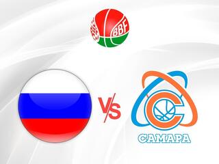 Товарищеский матч. Сборная России - БК "Самара"