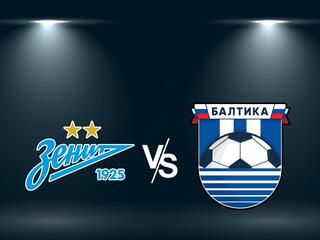 Футбол. "Зенит" (Санкт-Петербург) - "Балтика" (Калининград)