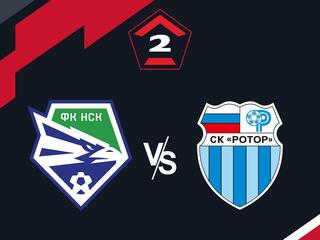 Футбол. 2 Лига А. Новосибирск - Ротор (Волгоград). 9-й тур