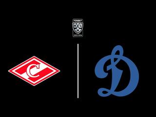 "Лучшие клубы". Фонбет Чемпионат КХЛ. "Спартак" - "Динамо" (Москва)