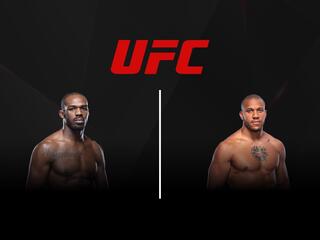 Смешанные единоборства. UFC. Джон Джонс против Сирила Гана. Трансляция из США