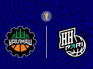 Баскетбол. Единая Лига ВТБ. Уралмаш - ПАРИ Нижний Новгород