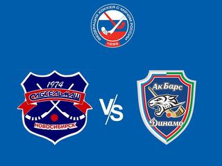 Хоккей с мячом. Суперлига. Сибсельмаш - АкБарс-Динамо