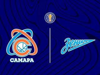 Баскетбол. Единая лига ВТБ. "Самара" - "Зенит" (Санкт-Петербург)