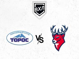 ВХЛ. Регулярный чемпионат. "Торос" (Нефтекамск) - "Торпедо-Горький" (Нижний Новгород) 1 период