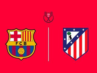 Футбол. Кубок Испании. 1/2 финала. "Барселона" - "Атлетико"