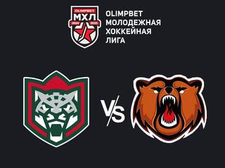 Хоккей. МХЛ. Ирбис (Казань) - Кузнецкие Медведи (Новокузнецк)