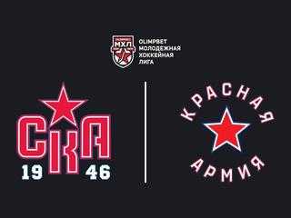Хоккей. МХЛ. Плей-офф. СКА-1946 (Санкт-Петербург) - Красная Армия (Москва)