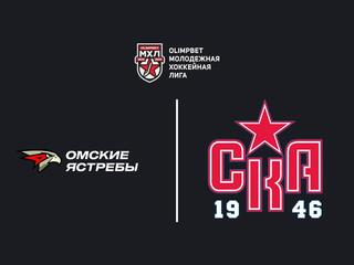 Хоккей. МХЛ. Плей-офф. 1/2 финала. Омские Ястребы - СКА-1946 (Санкт-Петербург)