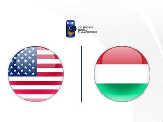 Хоккей. Чемпионат мира. США - Венгрия. Трансляция из Дании