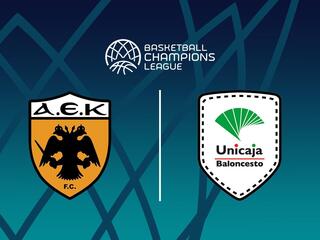 Баскетбол. Лига чемпионов 24/25. Полуфинал2. АЕК (Греция) - Уникаха (Испания)