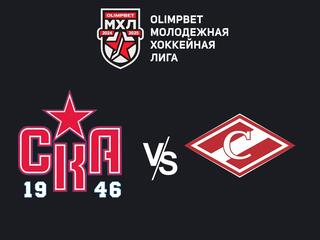 ОLIMPBET Чемпионат МХЛ. Финал Кубка Харламова. "СКА-1946" - МХК "Спартак". 3-й матч