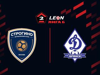 Футбол. LEON-Вторая Лига Б. Группа 3. Строгино (Москва) - Динамо-Брянск. 10-й тур
