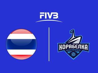 VTV Cup 2025. Групповой этап. Сборная U21 (Таиланд) - Корабелка (Россия)