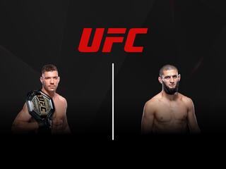 Смешанные единоборства. UFC. Дрикус Дю Плесси против Хамзата Чимаева. Трансляция из США