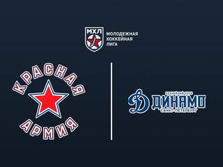 OLIMPBET Чемпионат МХЛ. "Красная Армия" - "Динамо СПб"