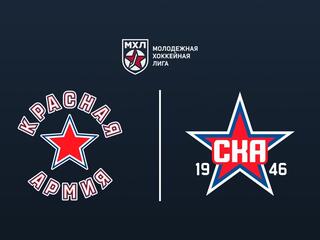 Хоккей. Olimpbet Чемпионат МХЛ. "Красная Армия" (Москва) - "СКА-1946" (Санкт-Петербург)