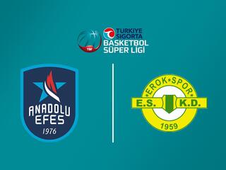 Баскетбол. Чемпионат Турции. Анадолу Эфес - Эсенлер Эрокспор