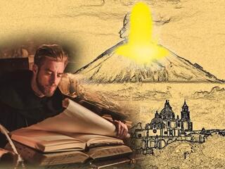 Гренландия. Древний монастырь под вулканом