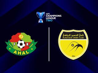 Футбол. АФК Лига Чемпионов 2. Ахал (Туркменистан) - Аль-Хуссейн (Иордания)