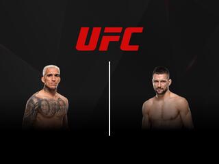 Смешанные единоборства. UFC. Чарльз Оливейра против Матеуша Гамрота. Трансляция из Бразилии