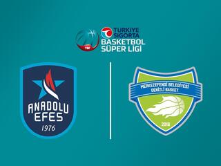 Баскетбол. Чемпионат Турции. Анадолу Эфес - Меркезефенди