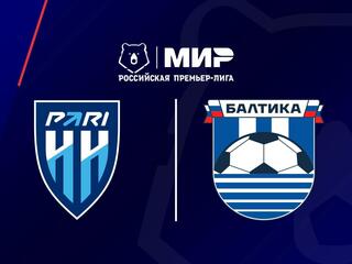МИР Российская Премьер-Лига. Тур 13. "Пари НН" - "Балтика"