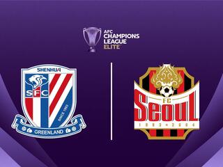 Футбол. АФК Лига Чемпионов Элита. Шанхай Шеньхуа (КНР) - Сеул (Южная Корея)
