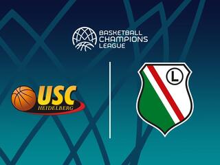 Баскетбол. Лига Чемпионов. Гидельберг (Германия) - Легия (Польша)