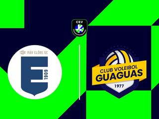 Волейбол. Лига Чемпионов. Мужчины. Квалификация. МАВ Элёре (Венгрия) - Гуагуас (Испания)