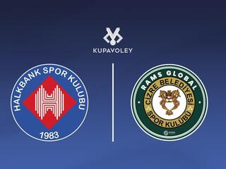 Волейбол. Кубок Турции. Мужчины. Халкбанк - Джизре