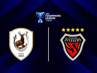 Футбол. АФК Лига Чемпионов 2. Тэмпайнс (Сингапур) - Пхохан (Южная Корея)