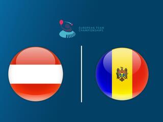 Настольный теннис Командный чемпионат Европы 2025. Задар (Хорватия). День 3. Групповой этап. Мужчины: Австрия - Молдова