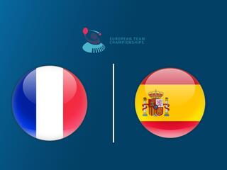 Настольный теннис Командный чемпионат Европы 2025. Задар (Хорватия). День 1. Групповой этап. Мужчины: Франция - Испания